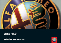 Alfa Romeo 147 - Navod k obsluhe SK-0